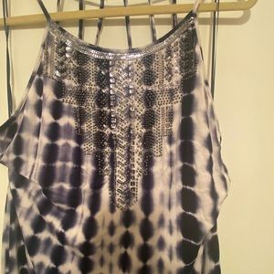 Express tye dye maxi dress